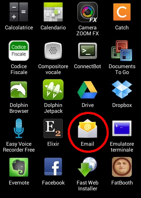 Applicazione Email