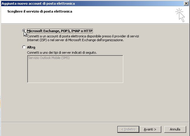 Microsoft Exchange, POP3, IMAP o HTTP