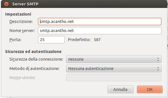 Server SMTP